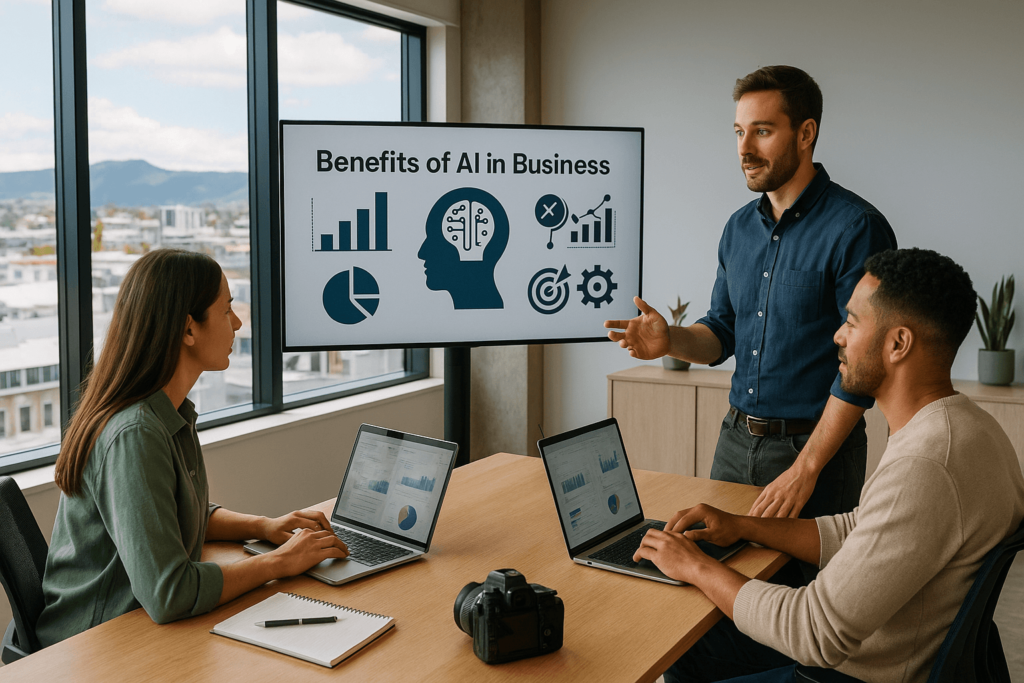 benefits of ai in business